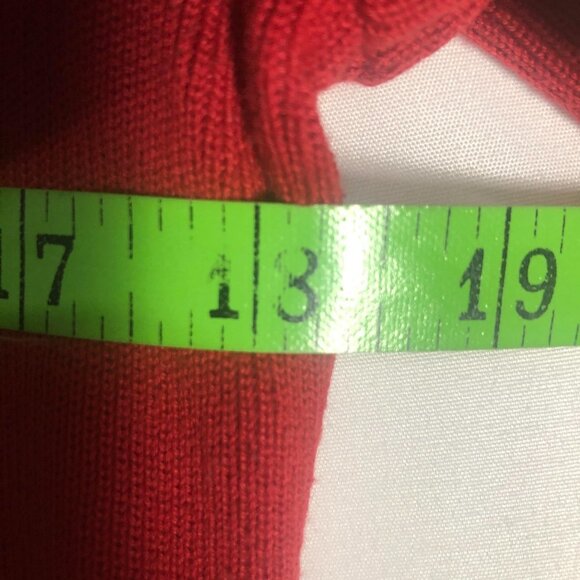 Womens Red Leather Jacket. Nygard Petites. Size M(10-12) . - Picture 9 of 9